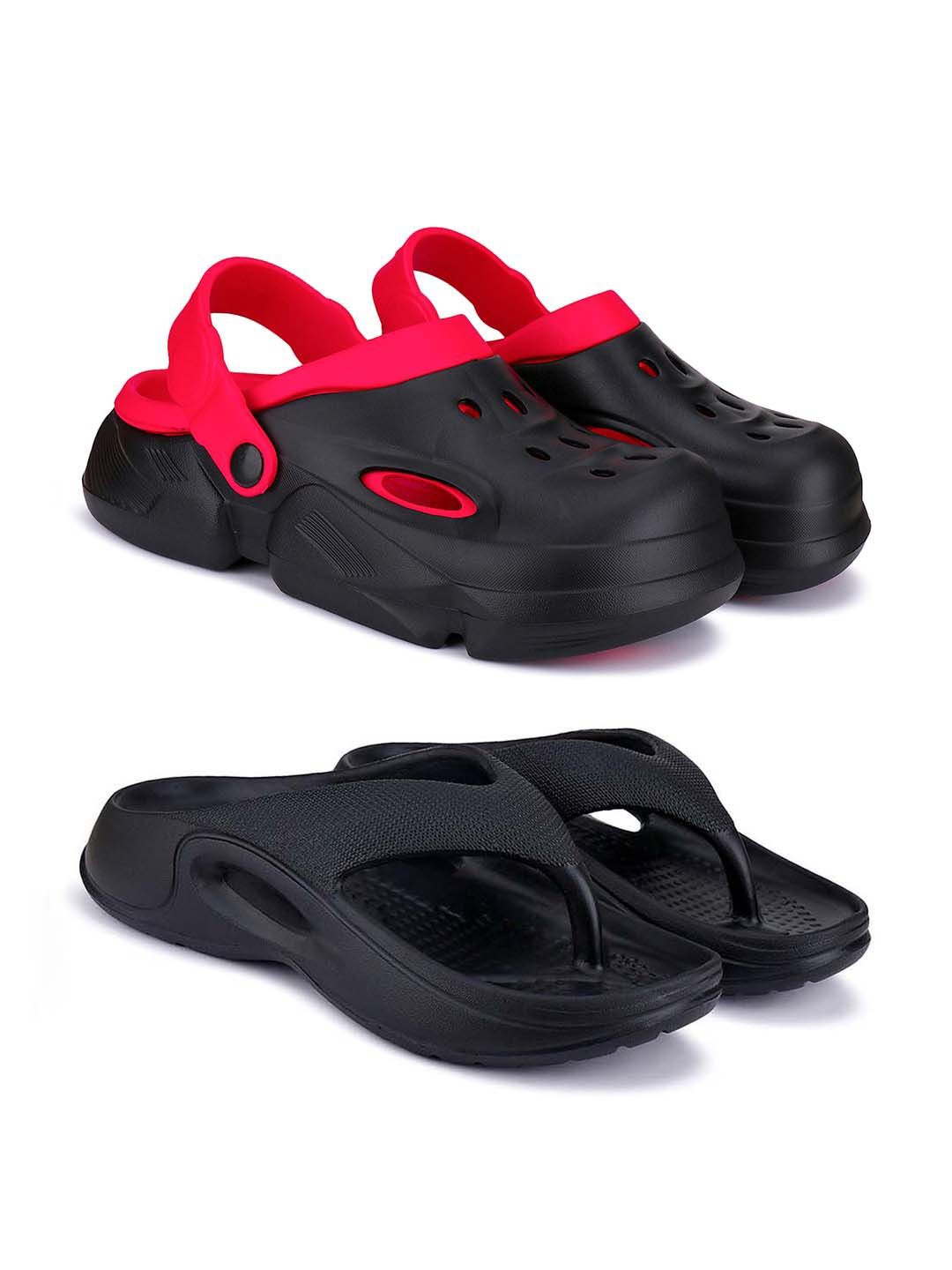 

BERSACHE Men Slip-On, Red