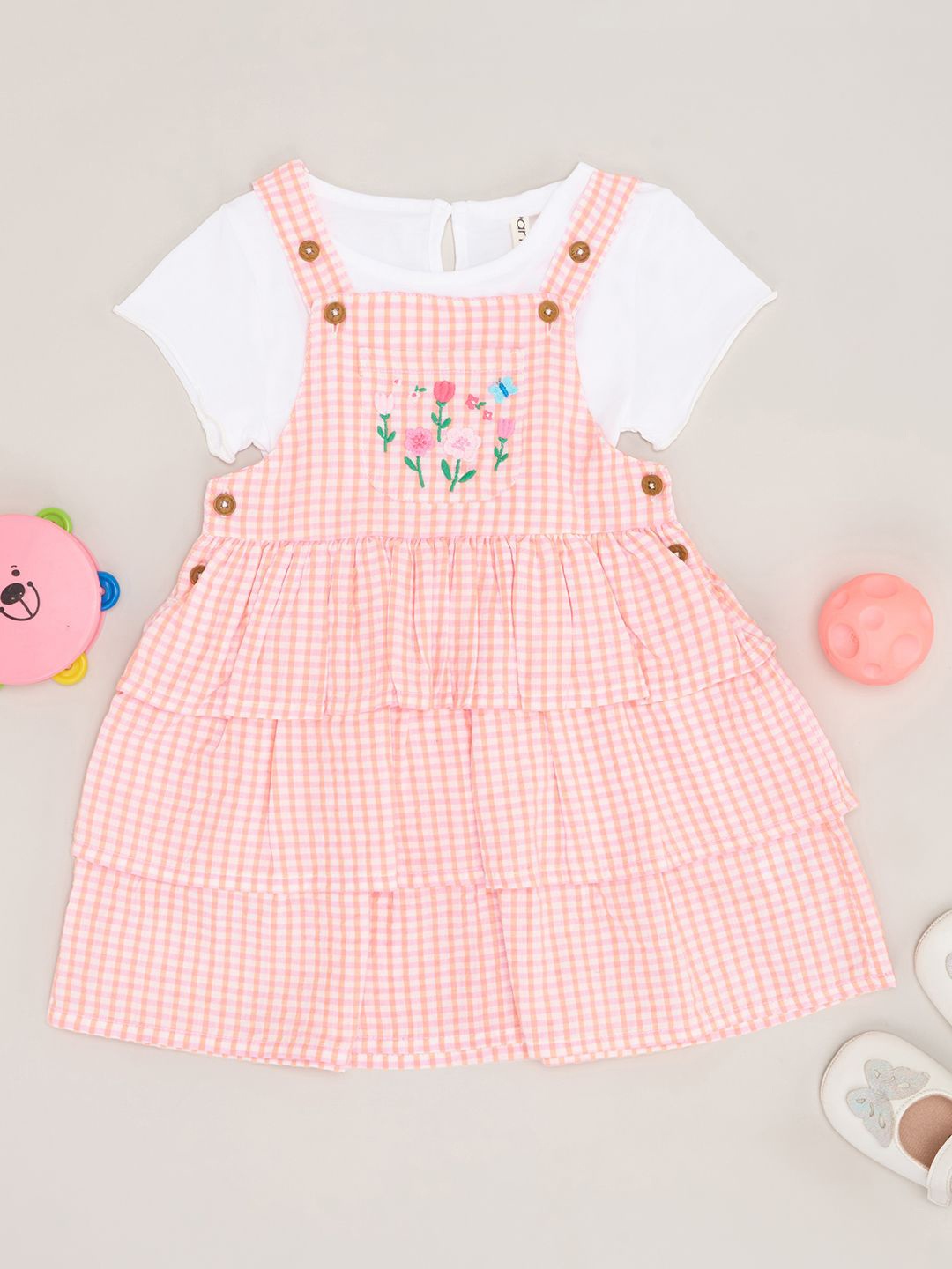 

Pantaloons Baby Girls Top, Off white
