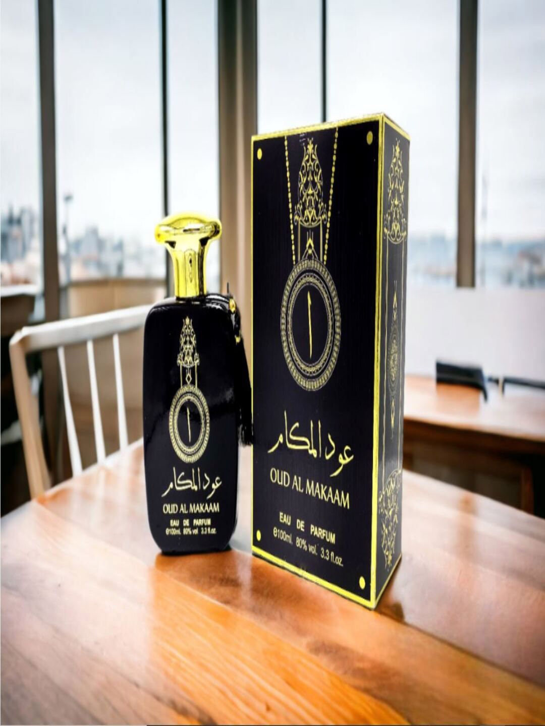 

ATIKA Oud Al Makaam Long Lasting Eau De Parfum - 100 ml, Transparent