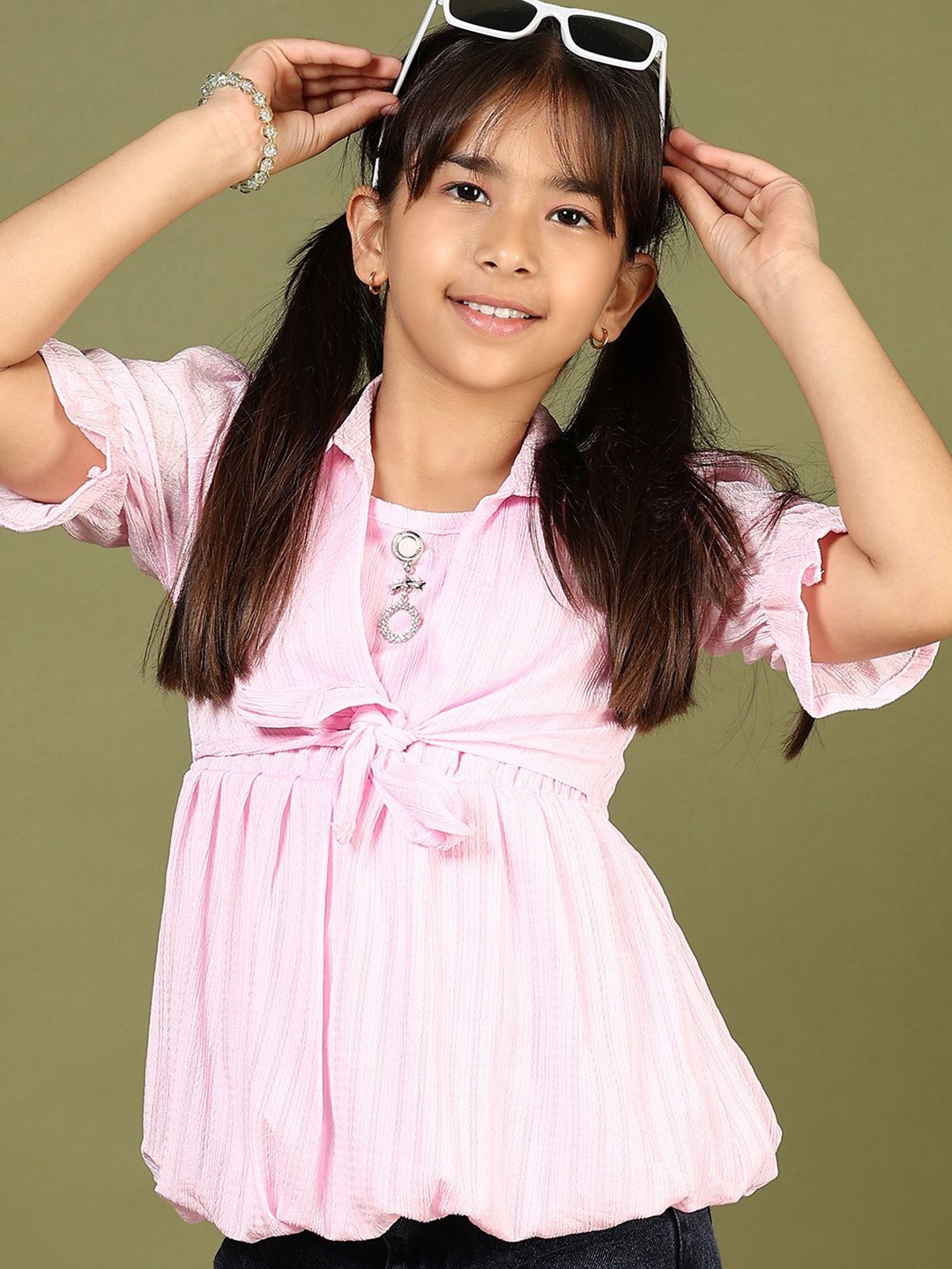 

V-Mart Cotton Top, Pink
