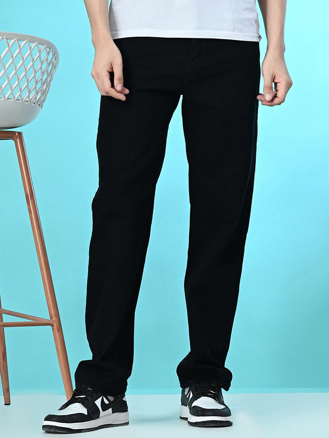 

Moda Rapido Men Classic Jeans, Black