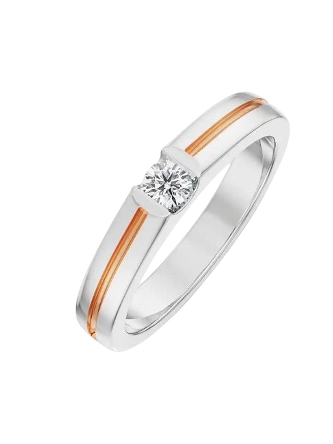 

Emori Jeff Diamond Ring, Silver