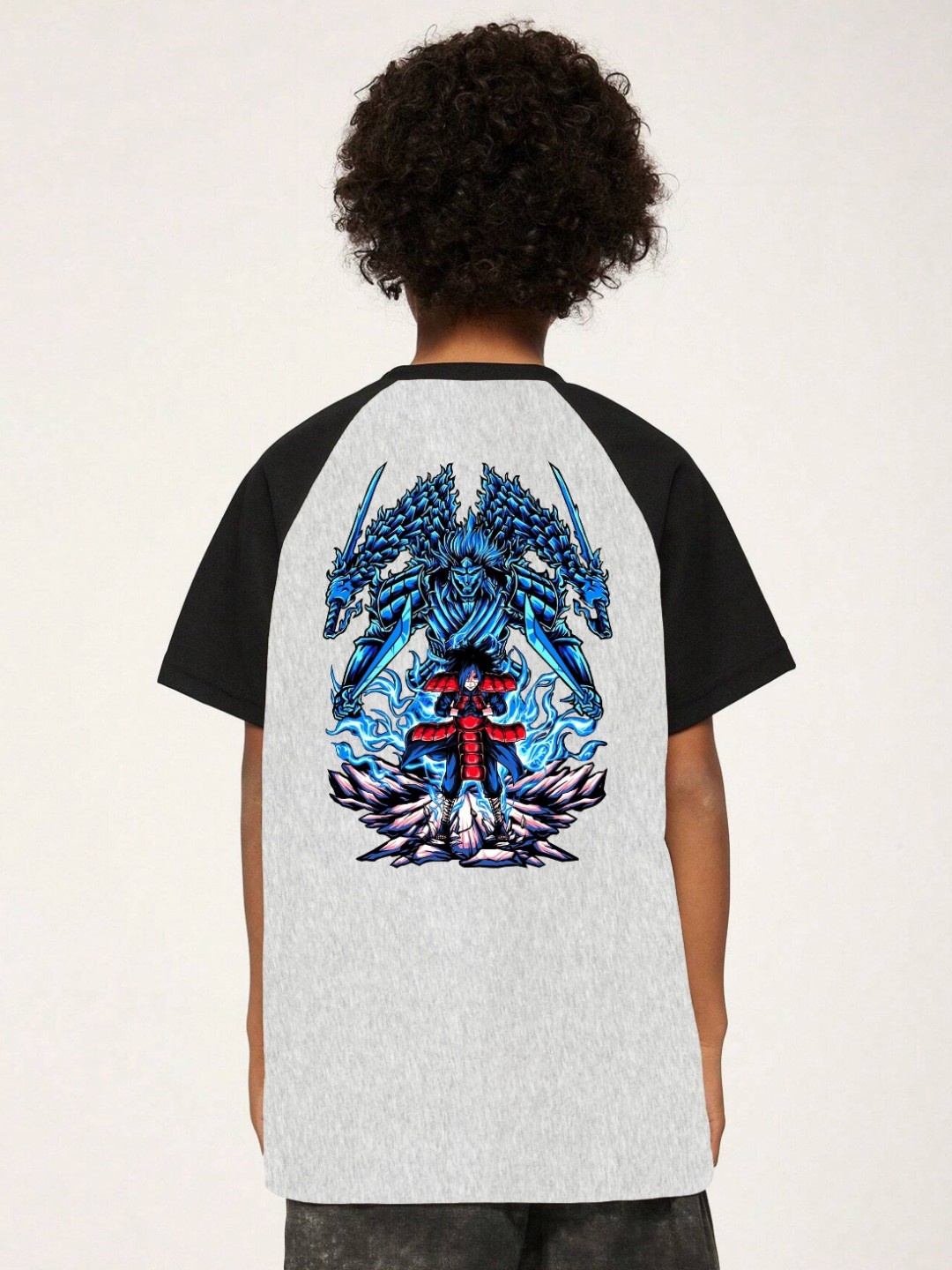

MODARUE Boys Printed T-shirt, Grey