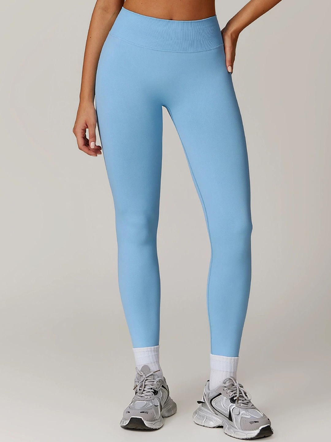 

LULU & SKY High-waisted Sports Tights, Blue