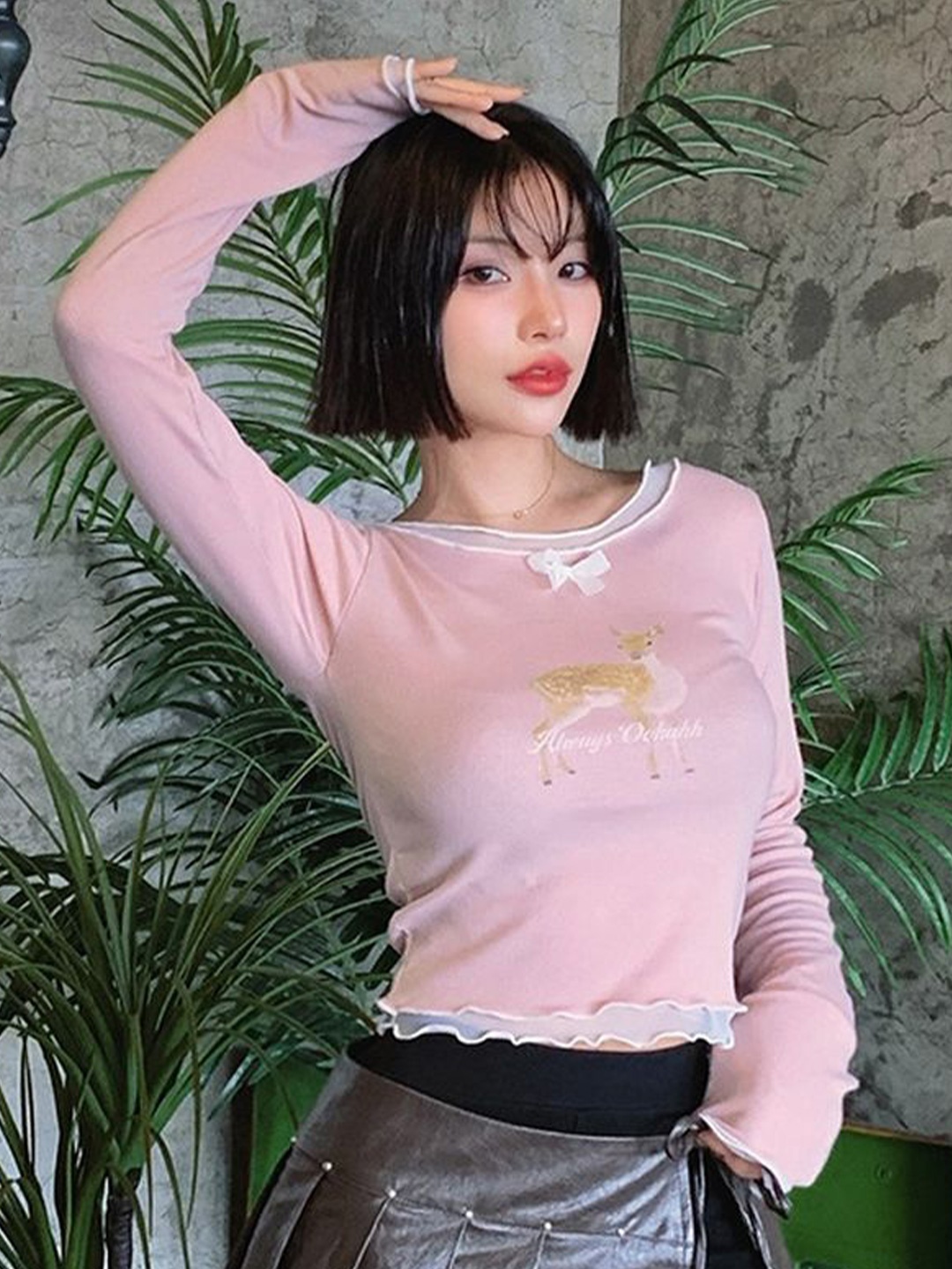 

LULU & SKY Top, Pink