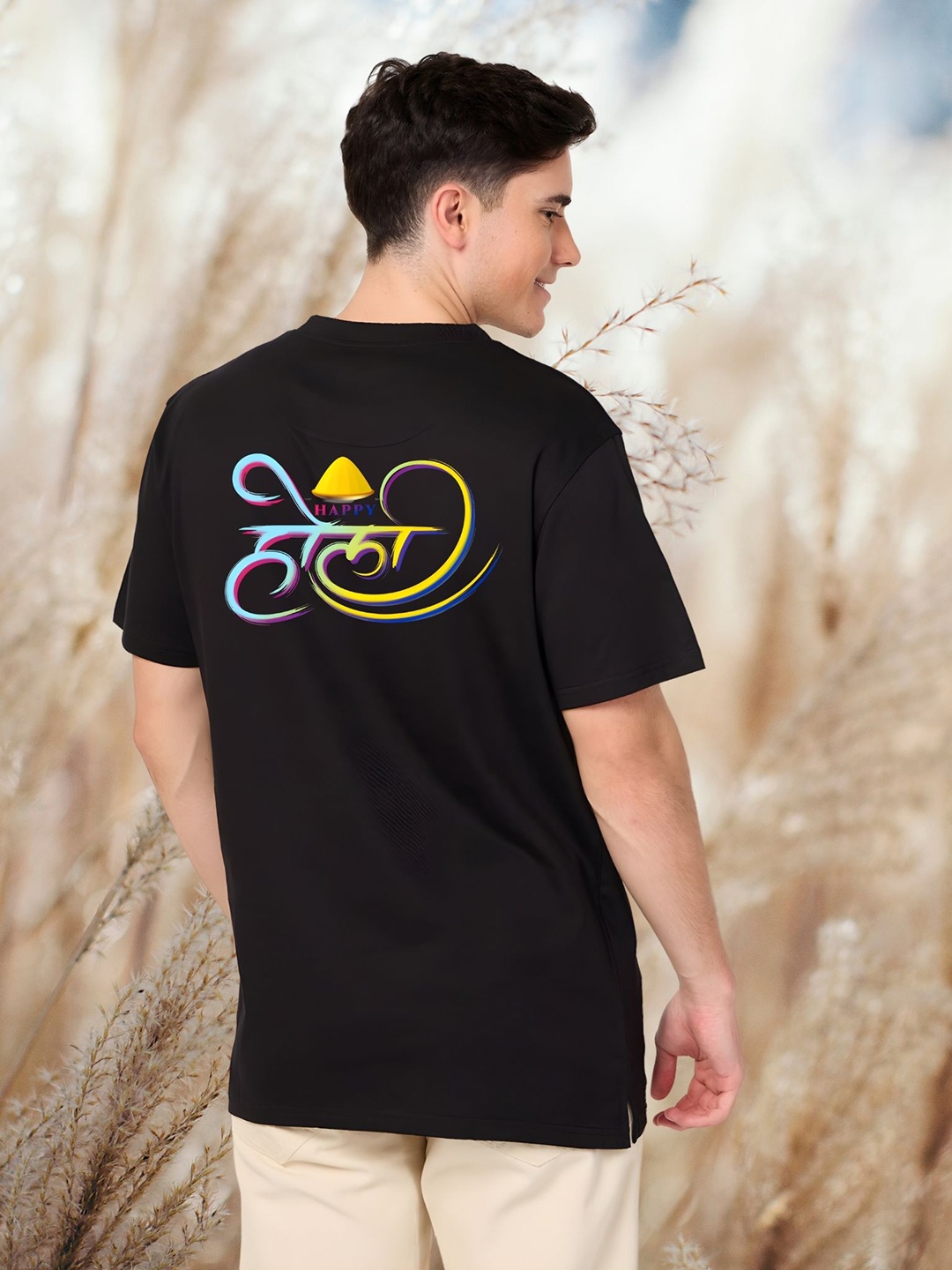 

Moda Rapido Men T-shirt, Black