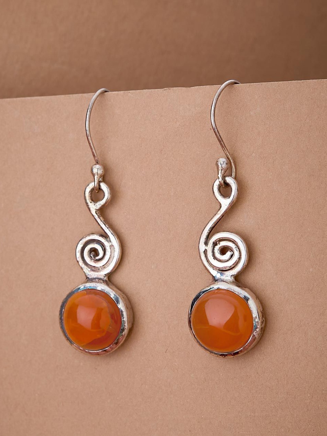 

Fabindia Contemporary Drop Earrings, Silver