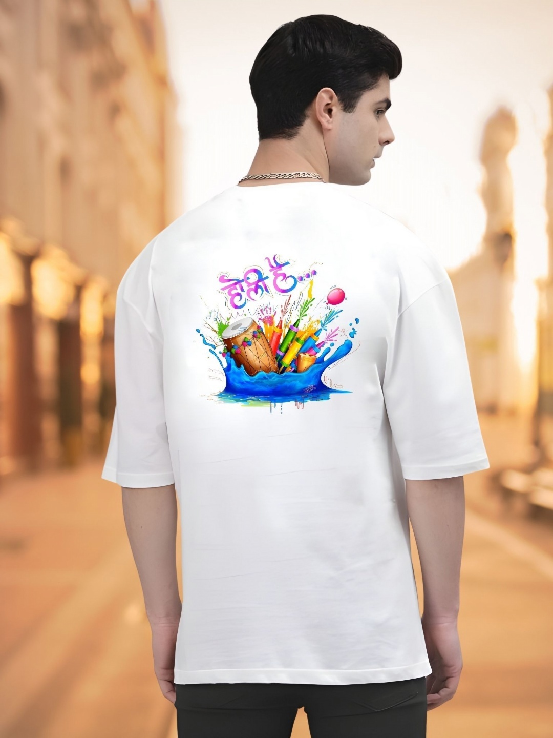 

SZN Men T-shirt, White