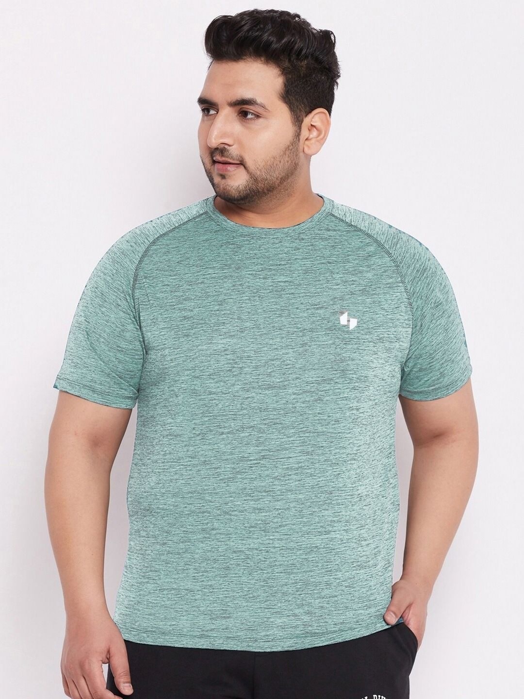 

Bishop Cotton Men Indigo Raw Edge T-shirt, Grey