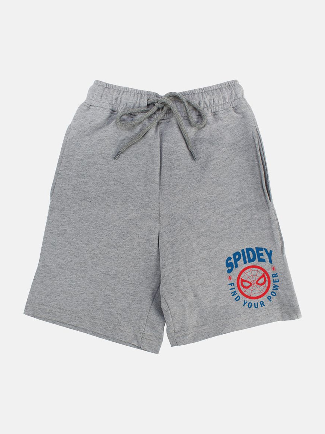 

YK Marvel Boys Printed Spider-Man Outdoor Shorts, Grey