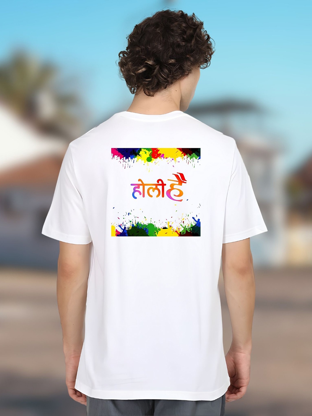 

SZN Men T-shirt, White