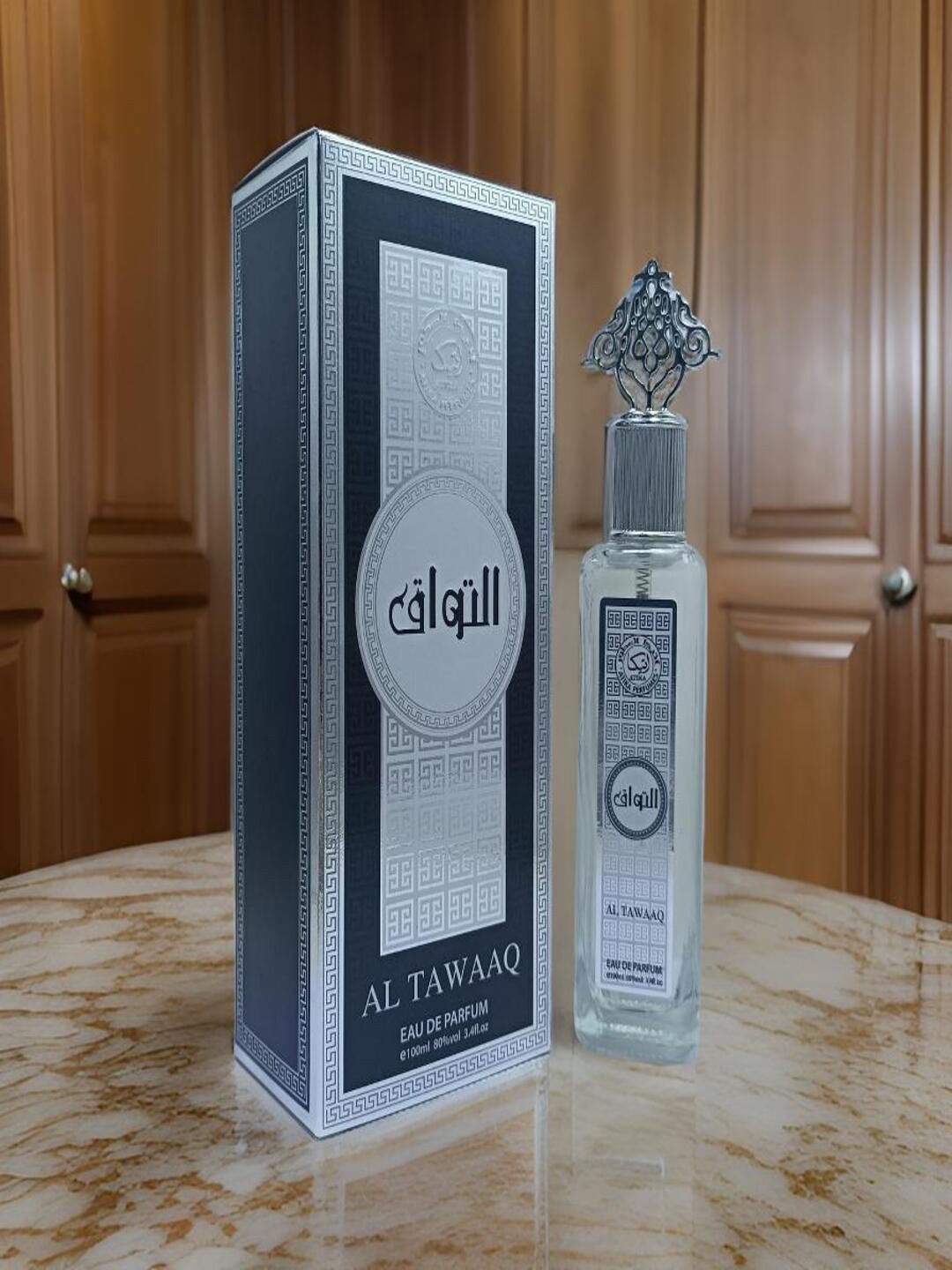 

ATIKA Al Tawaaq Long Lasting Eau De Parfum - 100 ml, Grey