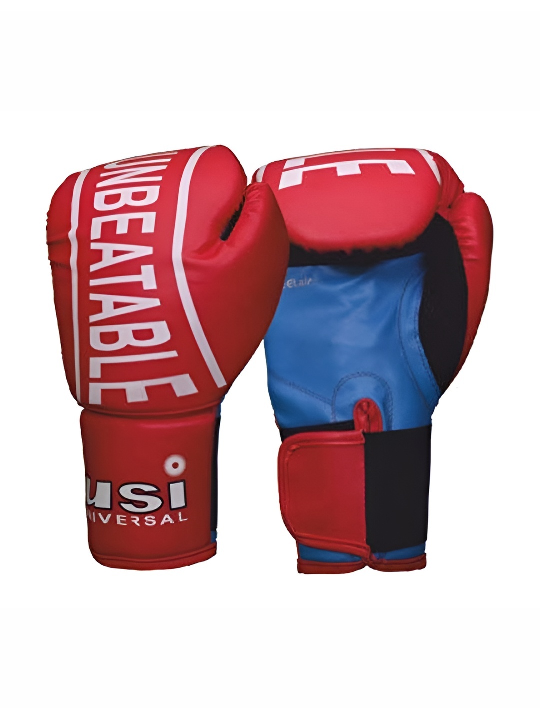 

USI UNIVERSAL THE UNBEATABLE Printed Boxing Gloves, Red