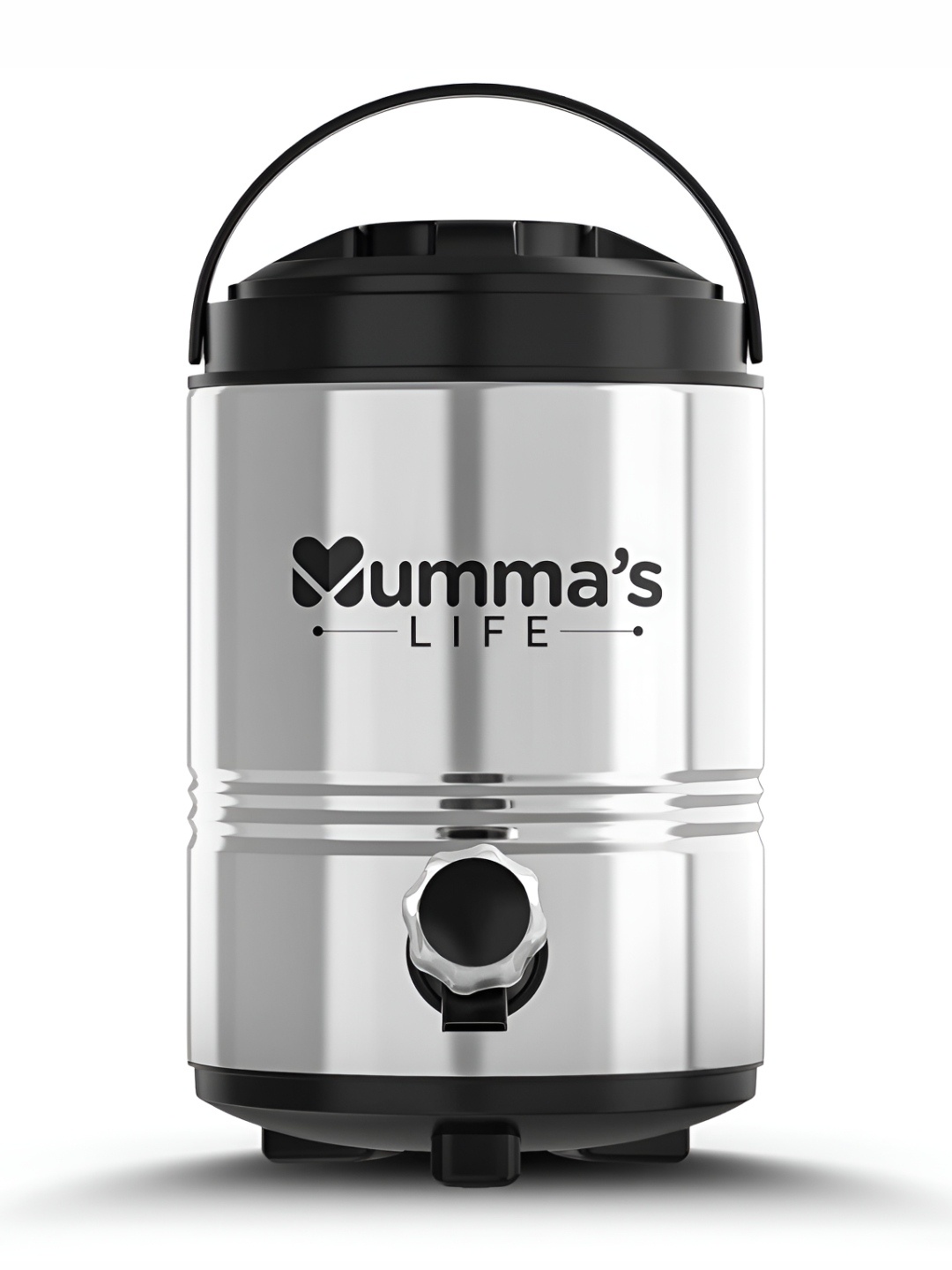 

Mumma's Life Stainless Steel Thermally Insulated Water Dispenser -5000ml, Silver