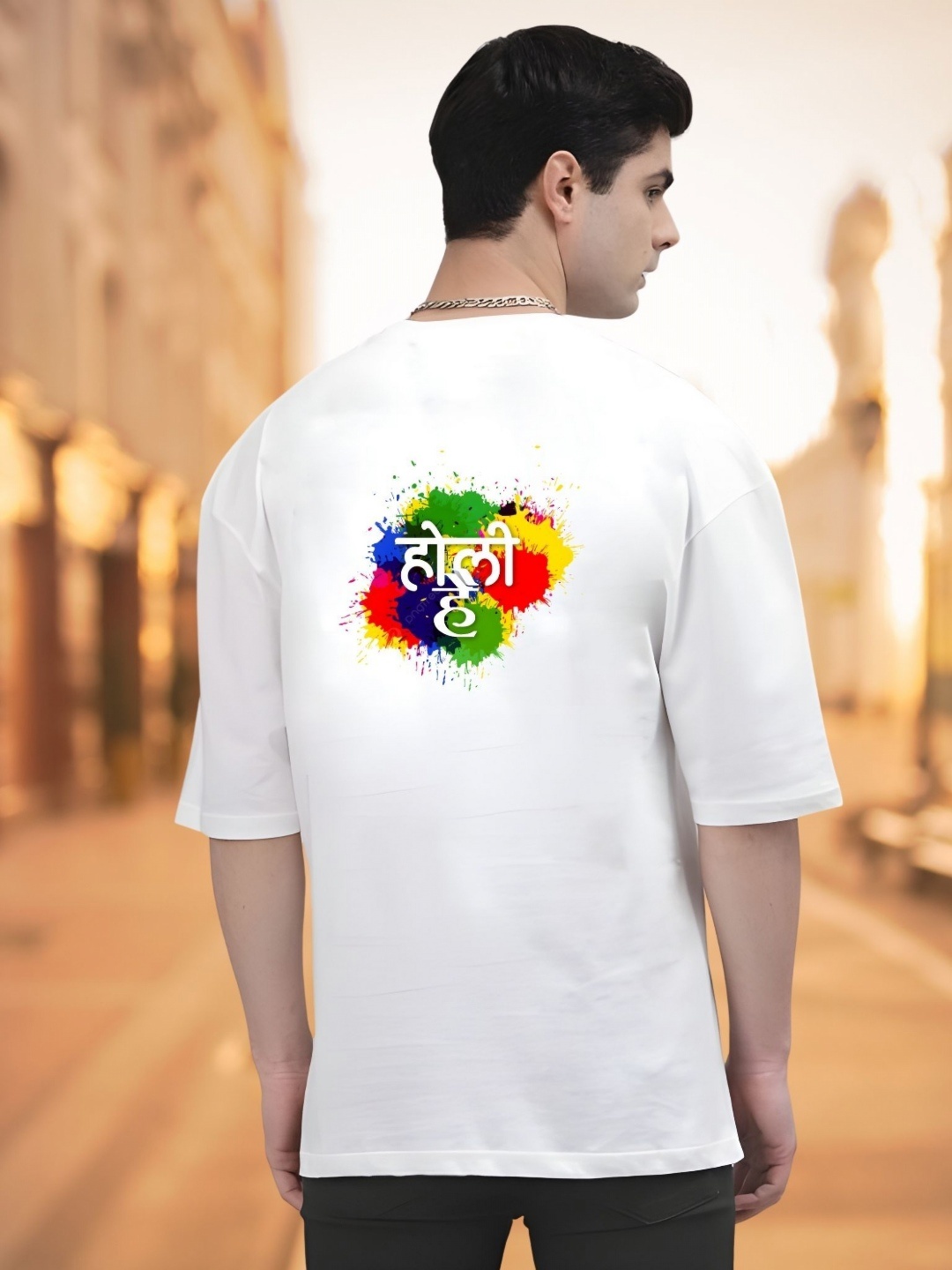 

SZN Men T-shirt, White