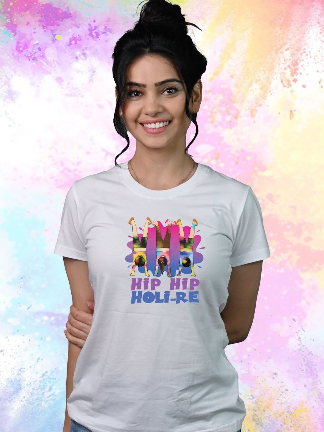 

Tedhi Medhi Family Women Printed T-shirt, White