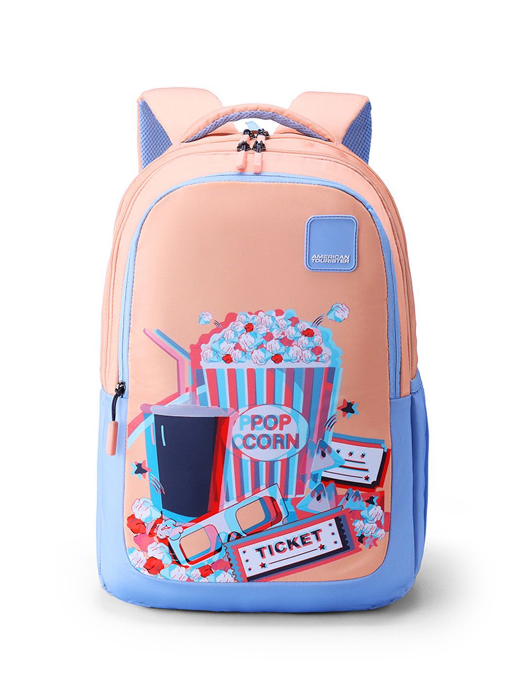 

AMERICAN TOURISTER Girls Graphic Backpack, Orange