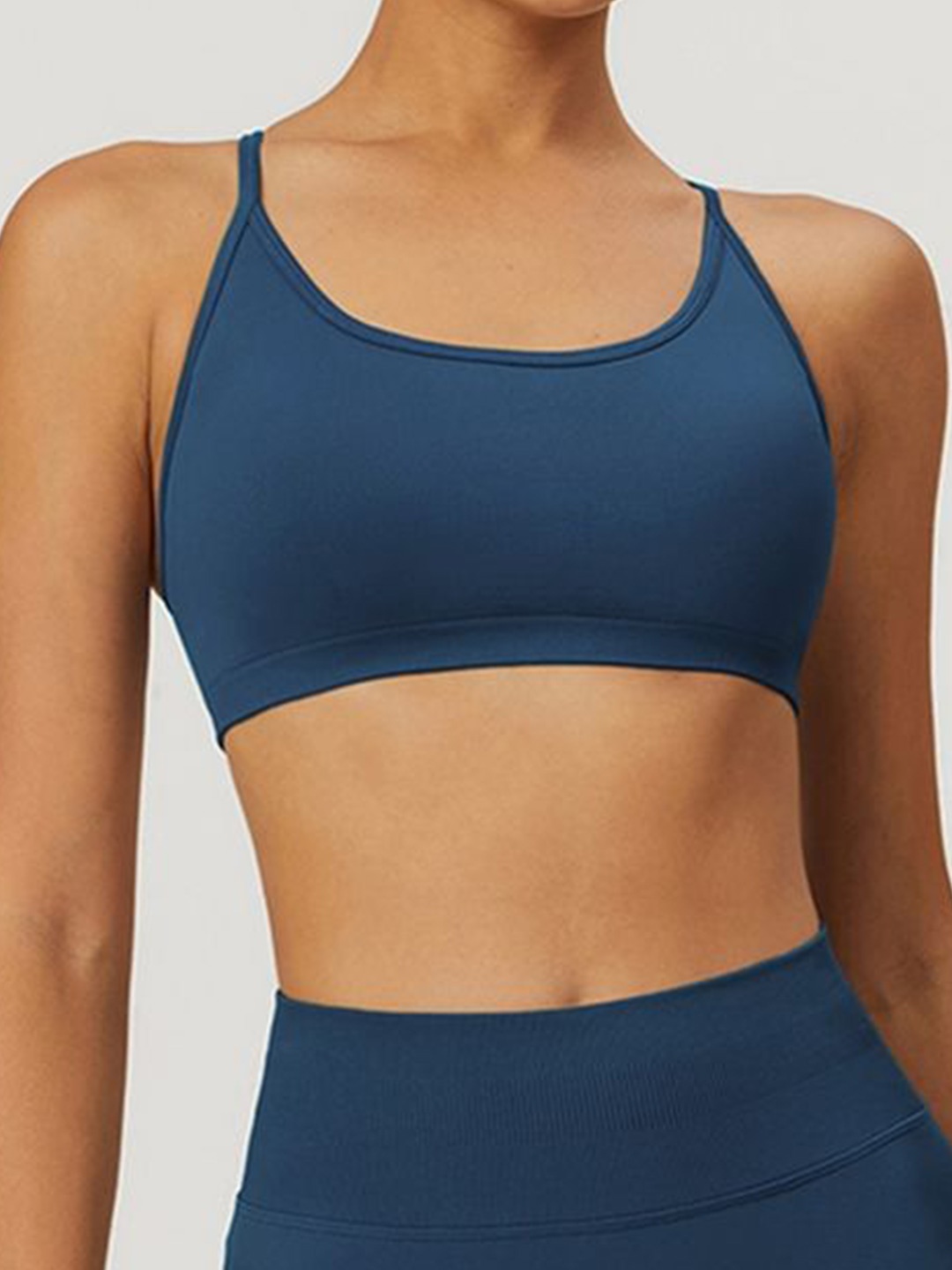 

LULU & SKY Bralette Top, Navy blue