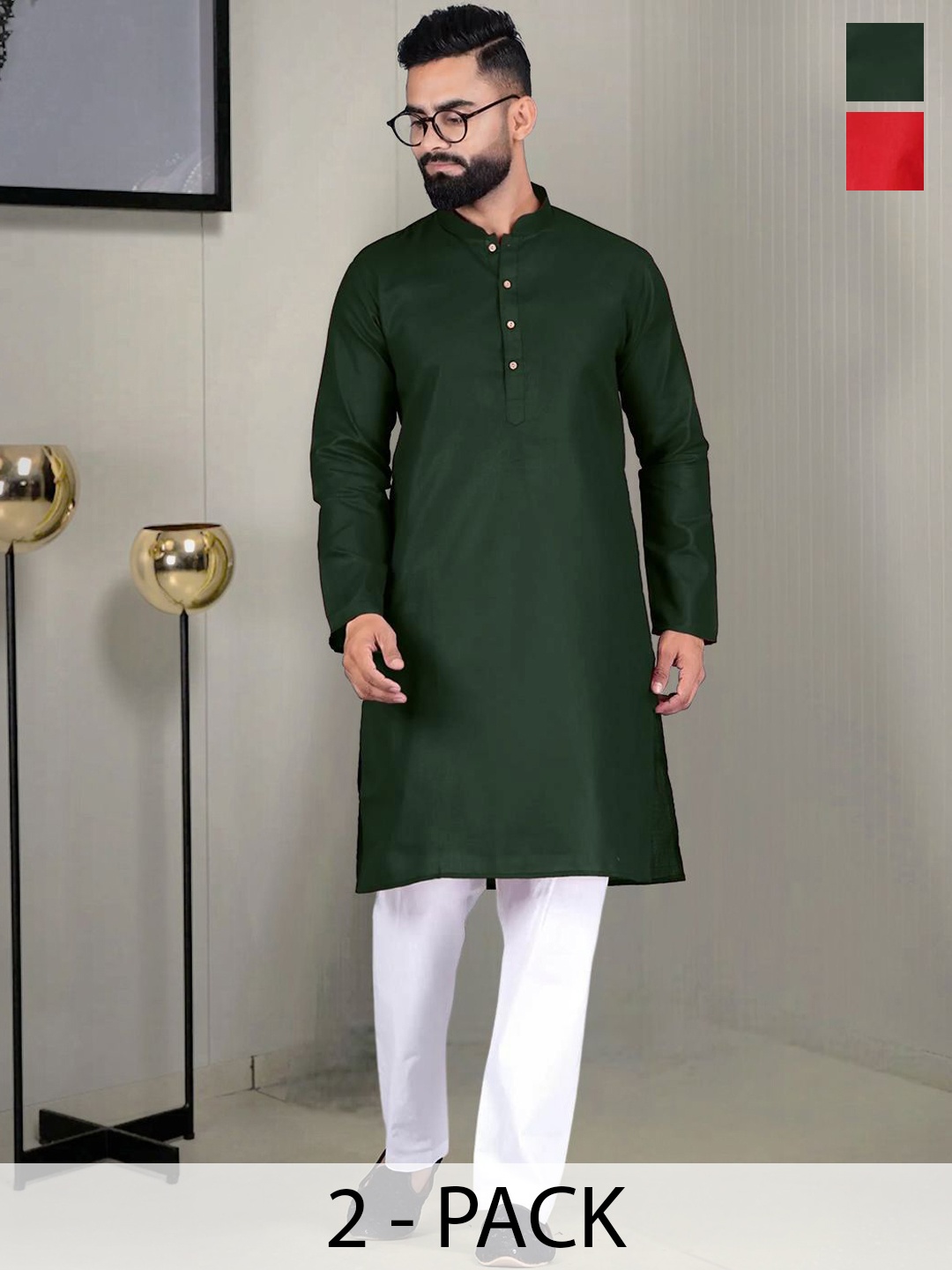 

Moda Rapido Men Kurta, Multi