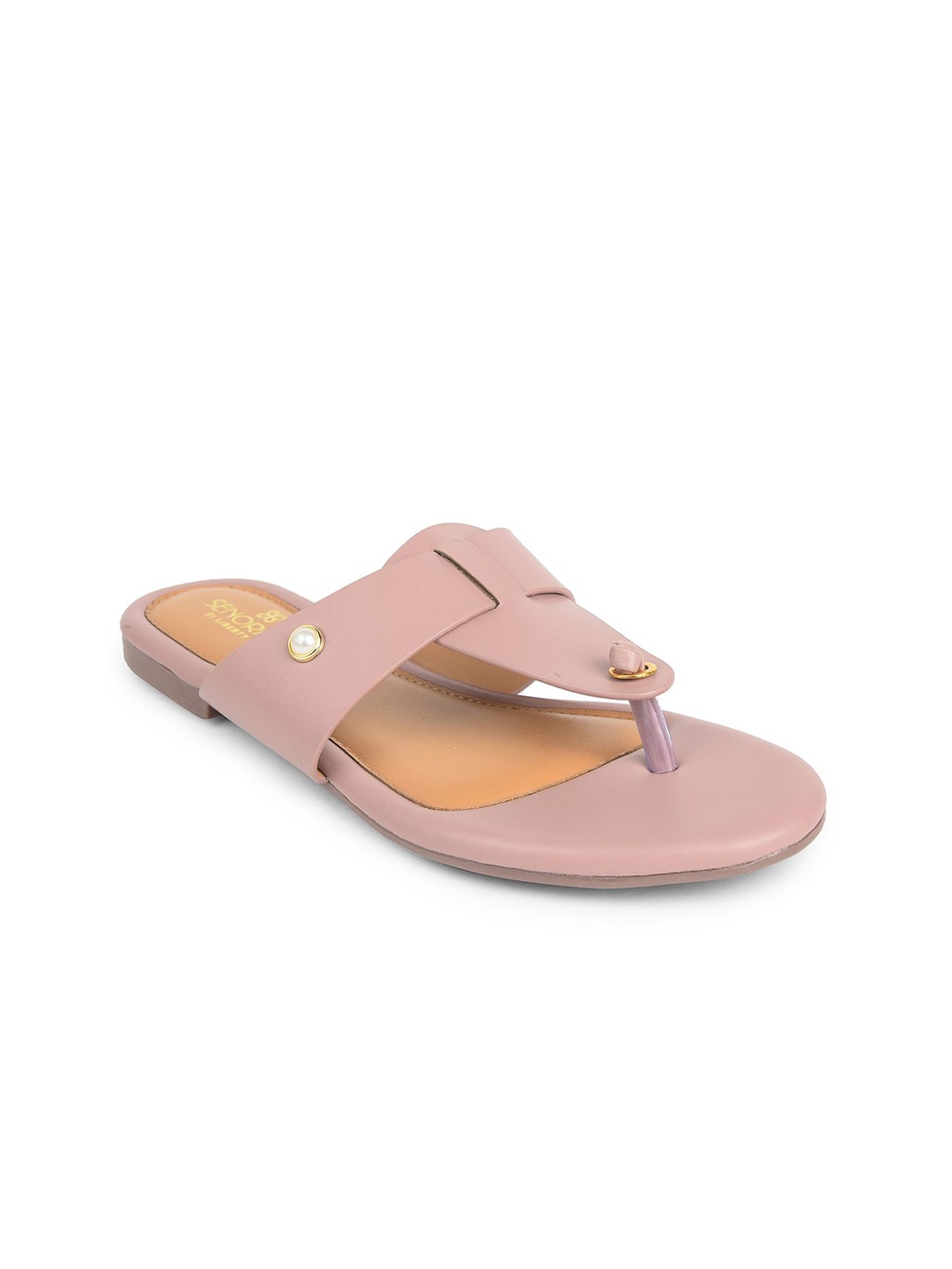 

Liberty Women One Toe Flats, Peach