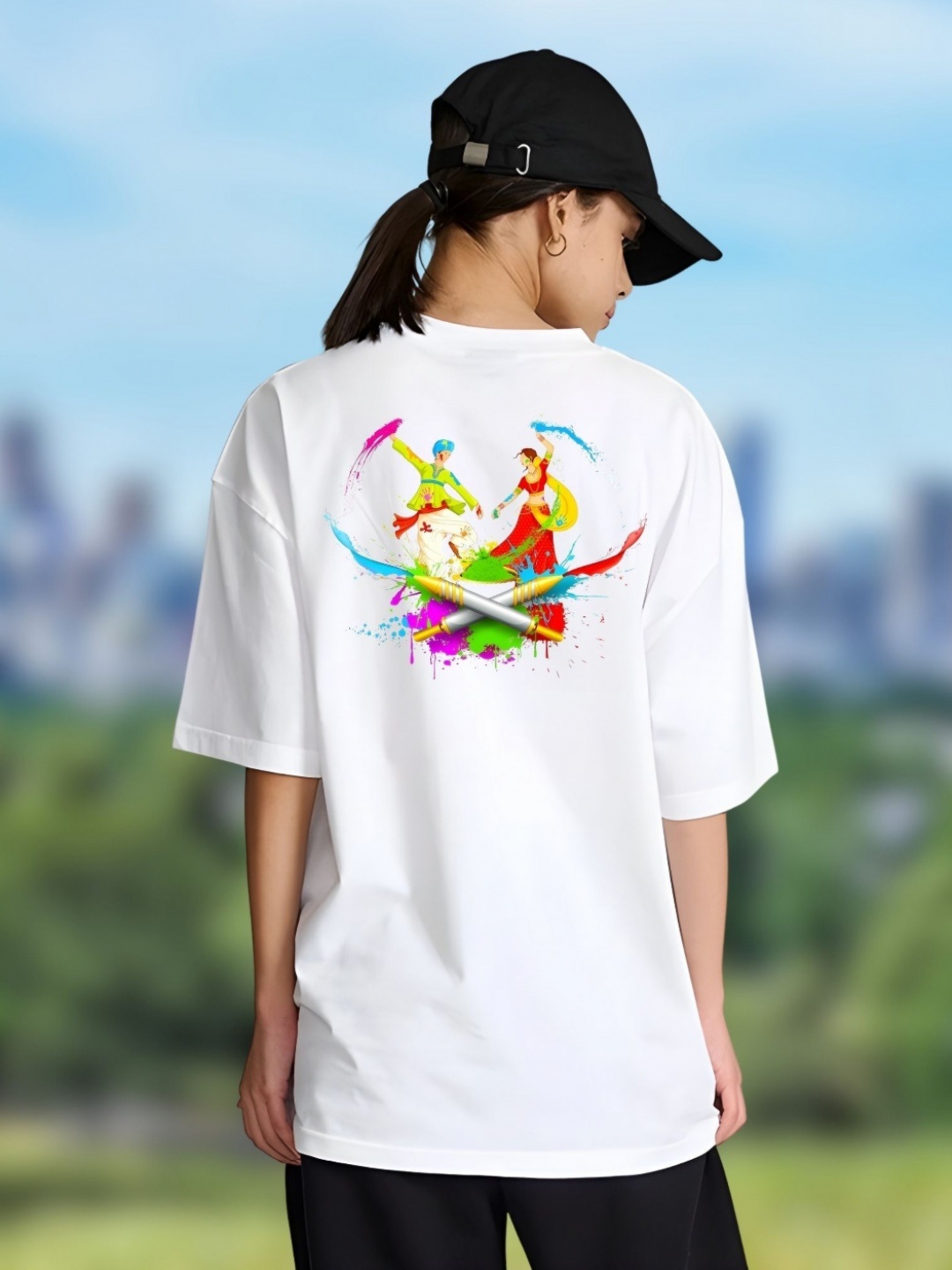 

Moda Rapido Women T-shirt, White