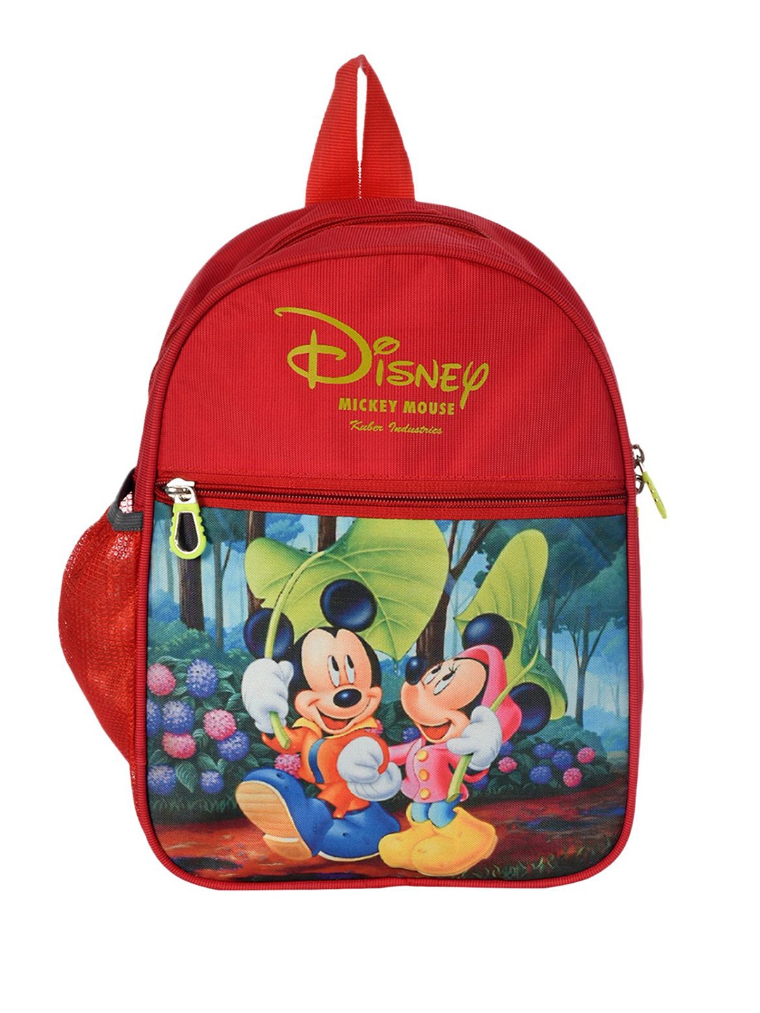 

Kuber Industries Unisex Graphic Backpack, Red