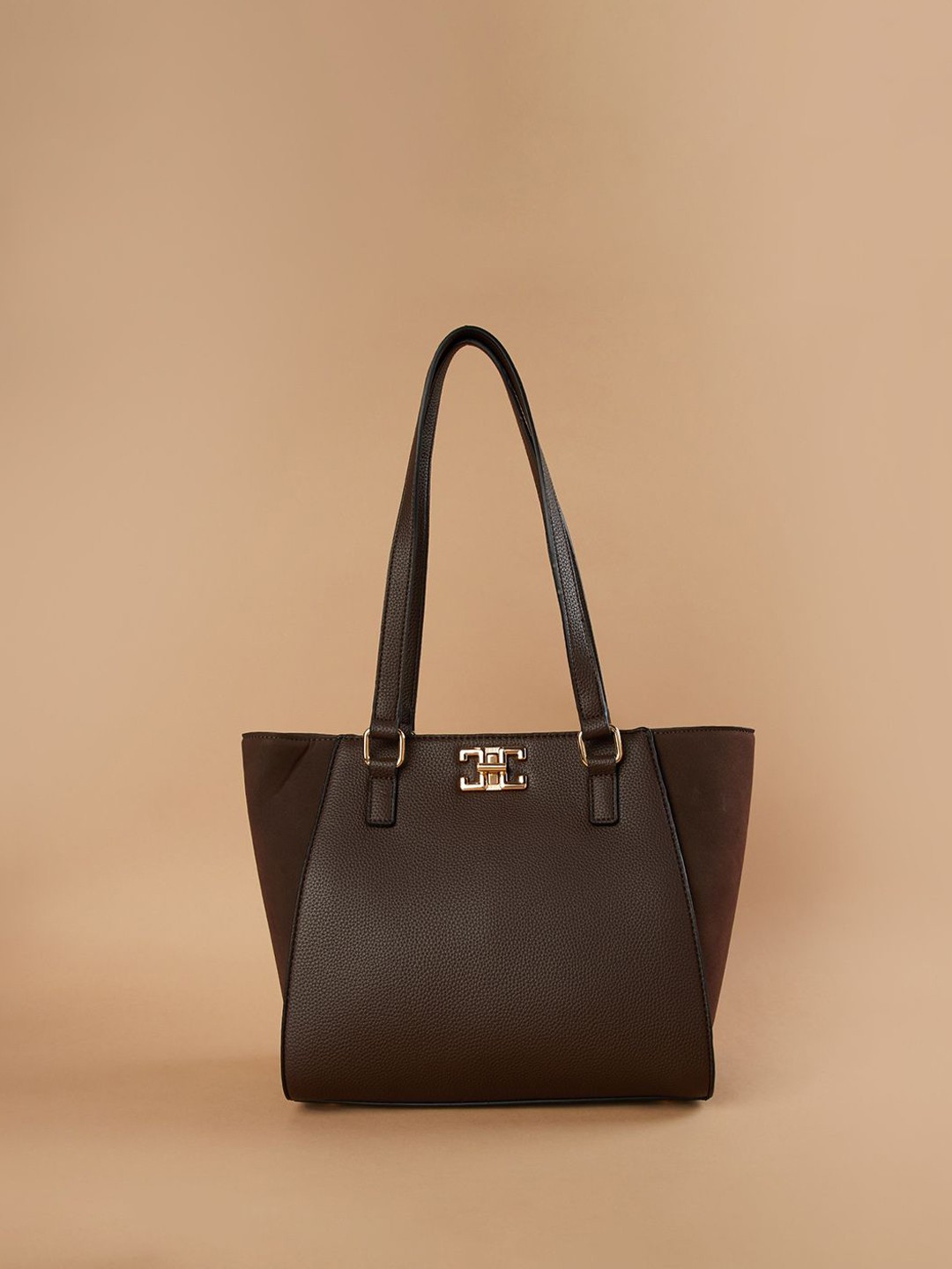 

CODE by Lifestyle PU Swagger Shoulder Bag, Brown