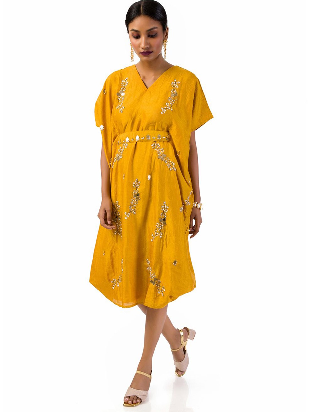 

Mystake By Meghna Shah Fit & Flare Short Dress, Yellow