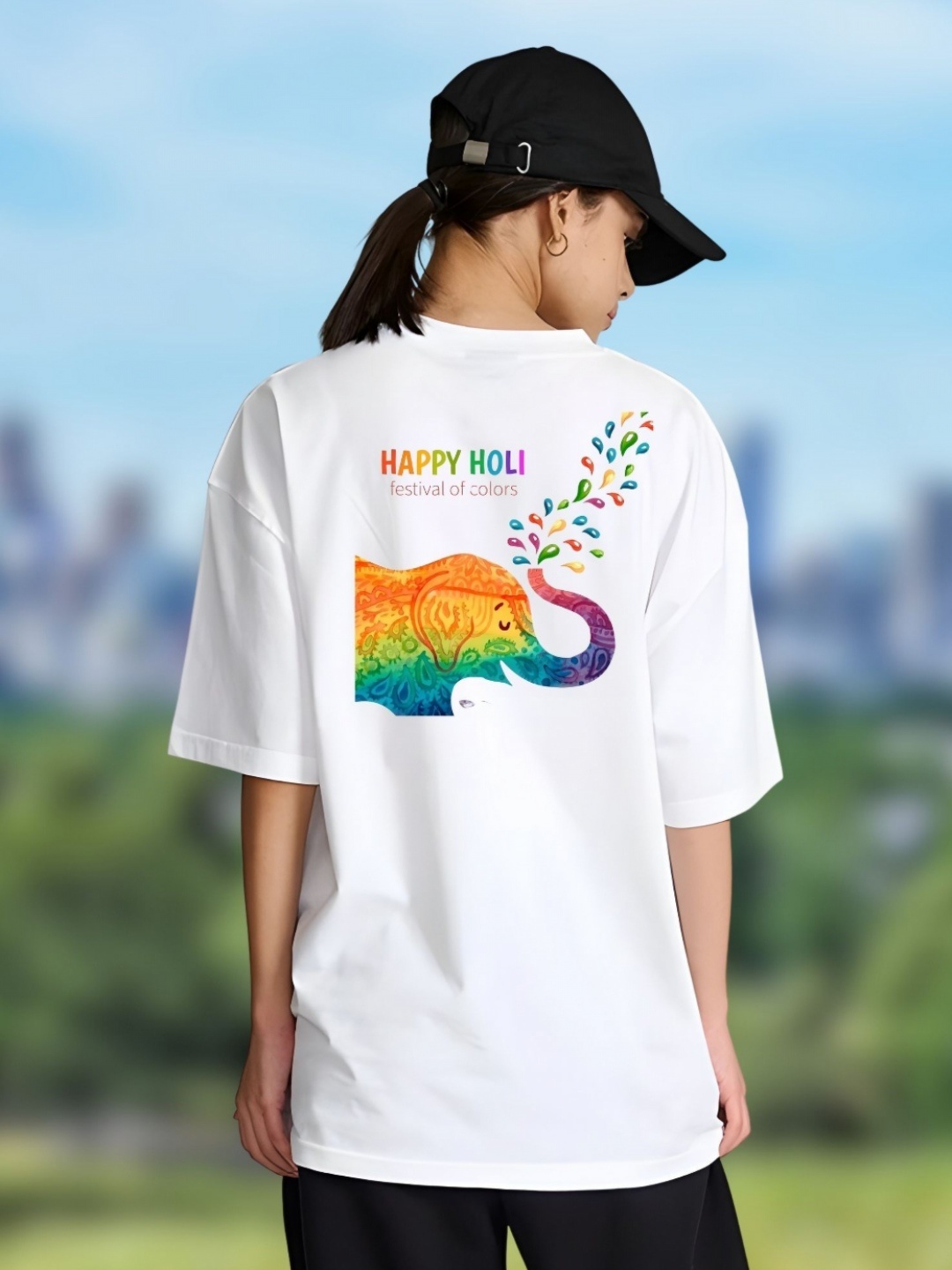 

Moda Rapido Women T-shirt, White