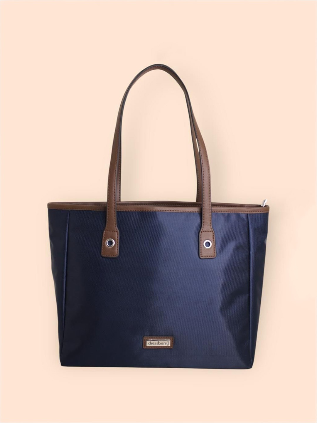 

DressBerry Shopper Solid Shoulder Bag, Navy blue