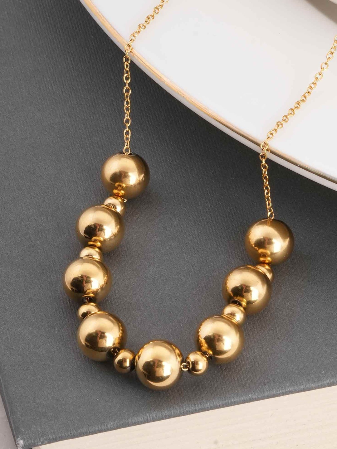 

PALMONAS Gold-Plated Necklace