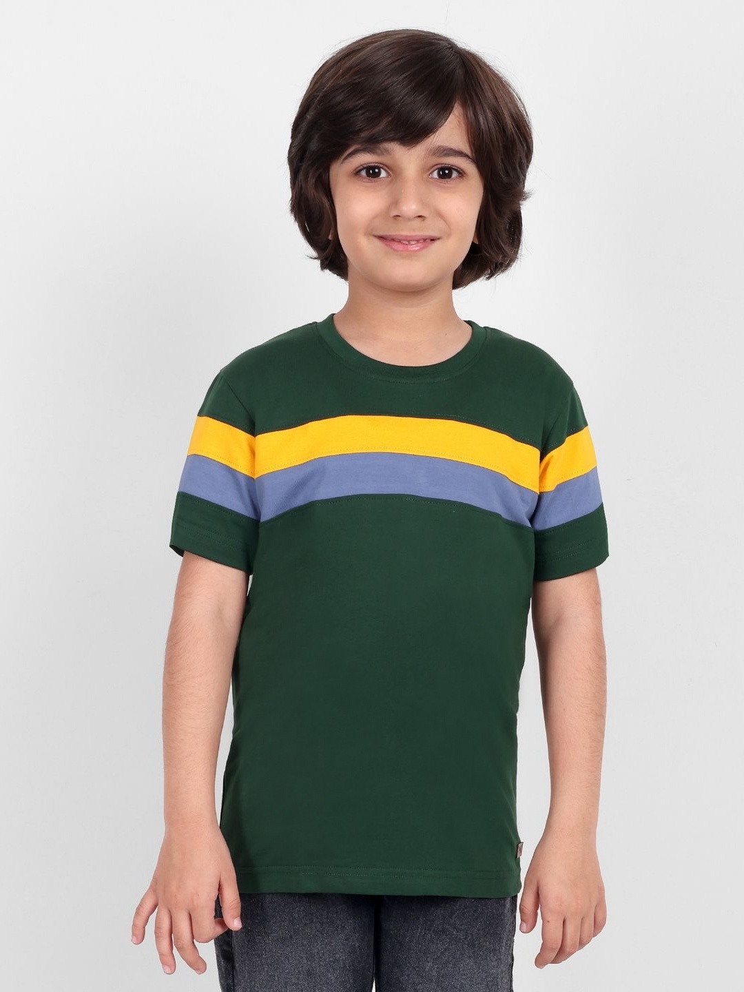 

Killer Boys Colourblocked T-shirt, Green