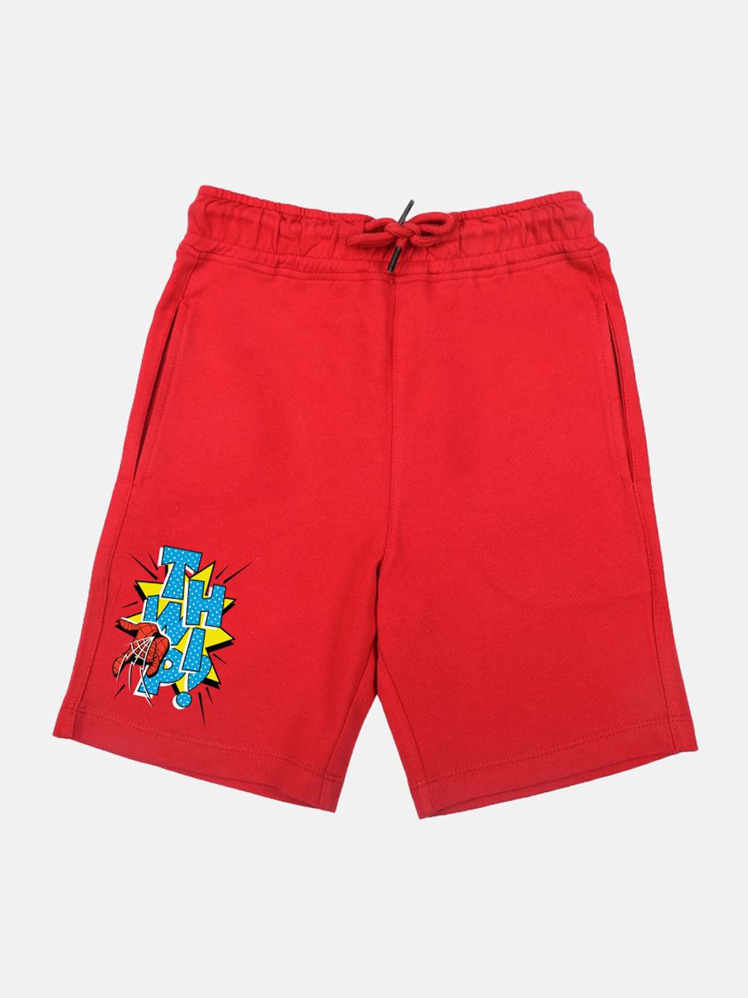 

YK Marvel Boys Printed Spider-Man Outdoor Shorts, Red