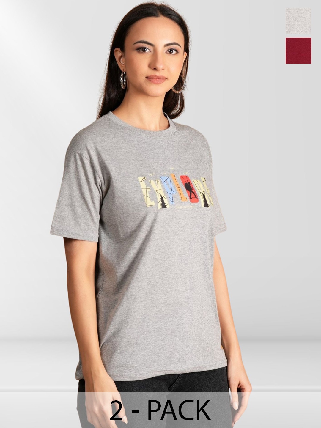 

Belfry Women Typography 2 Printed T-shirt, Multi