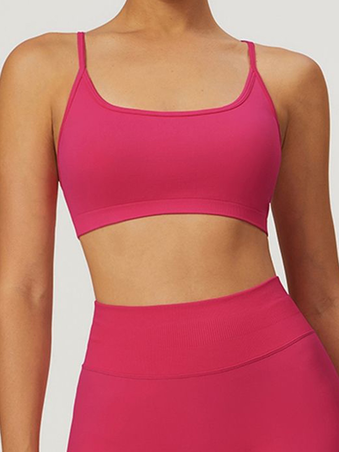

LULU & SKY Bralette Top, Red