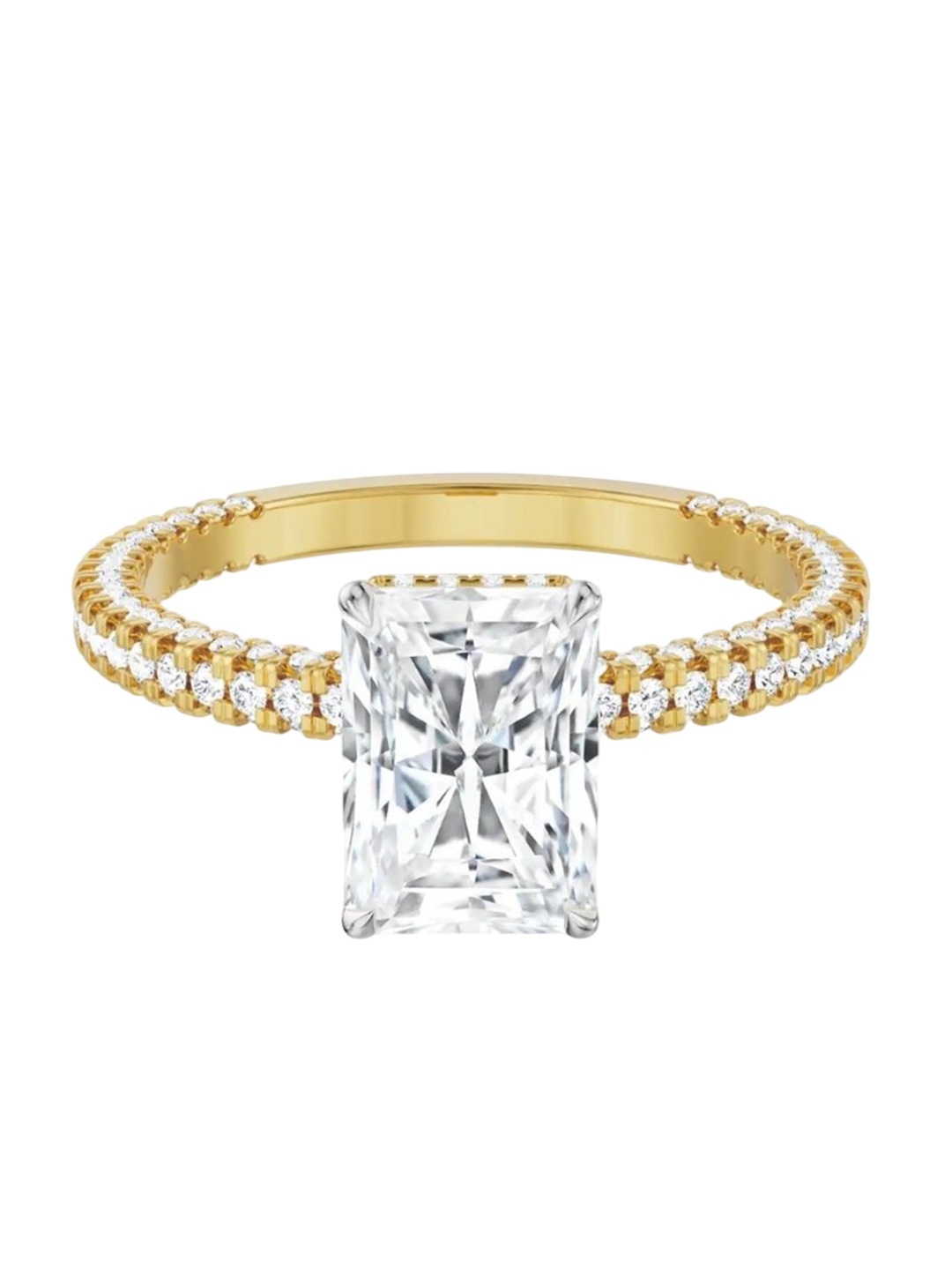 

Emori Bridal Radiant Diamond Ring, Yellow