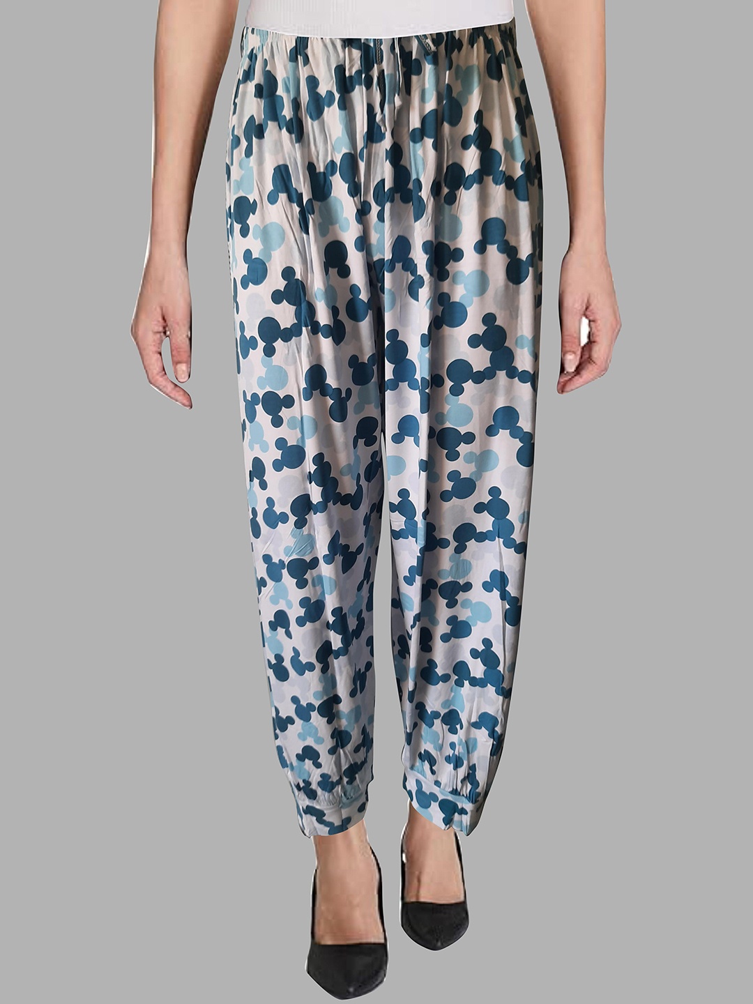 

BAESD Printed Straight Fit Salwar, Off white