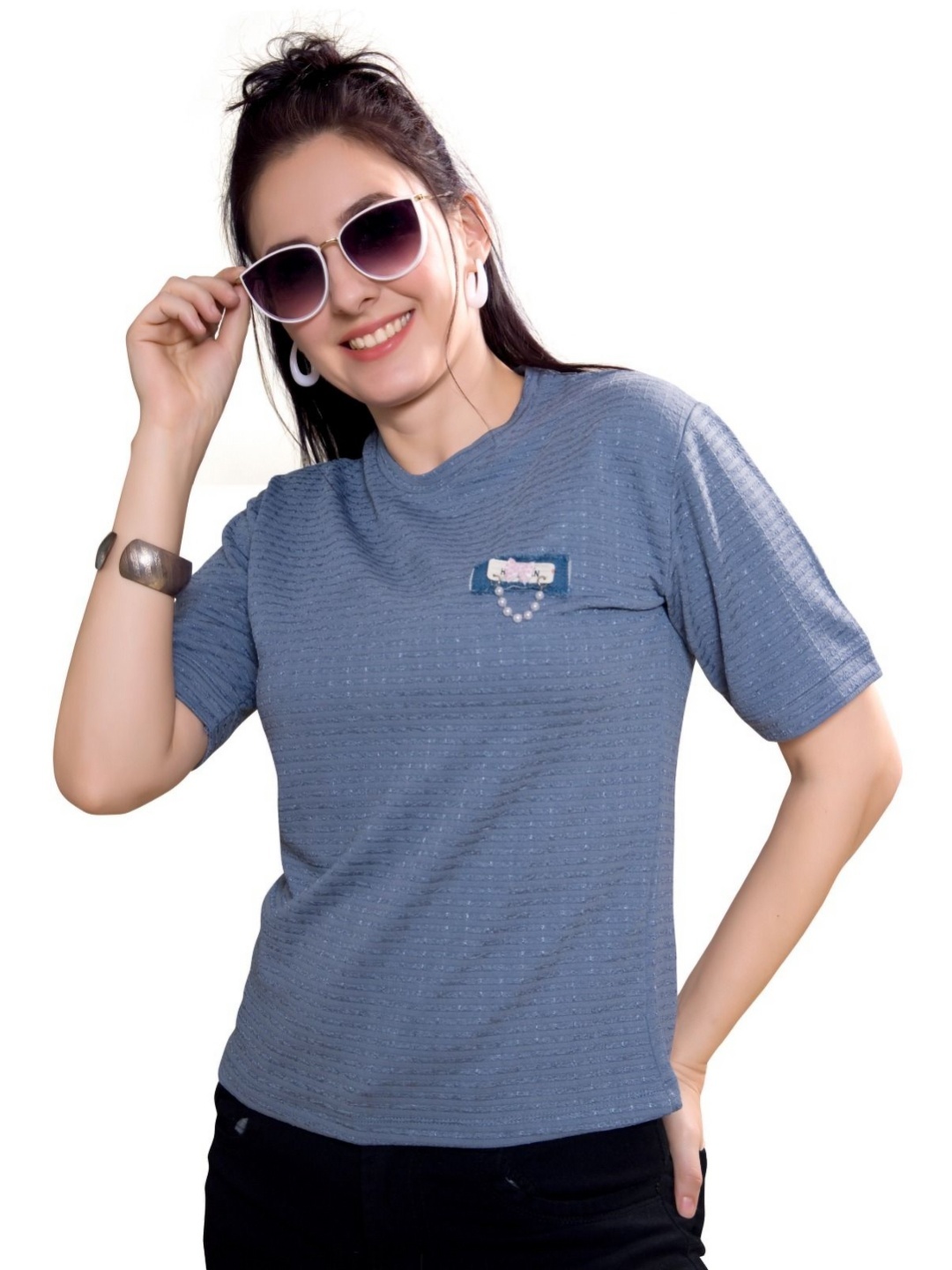 

BAESD Women T-shirt, Blue