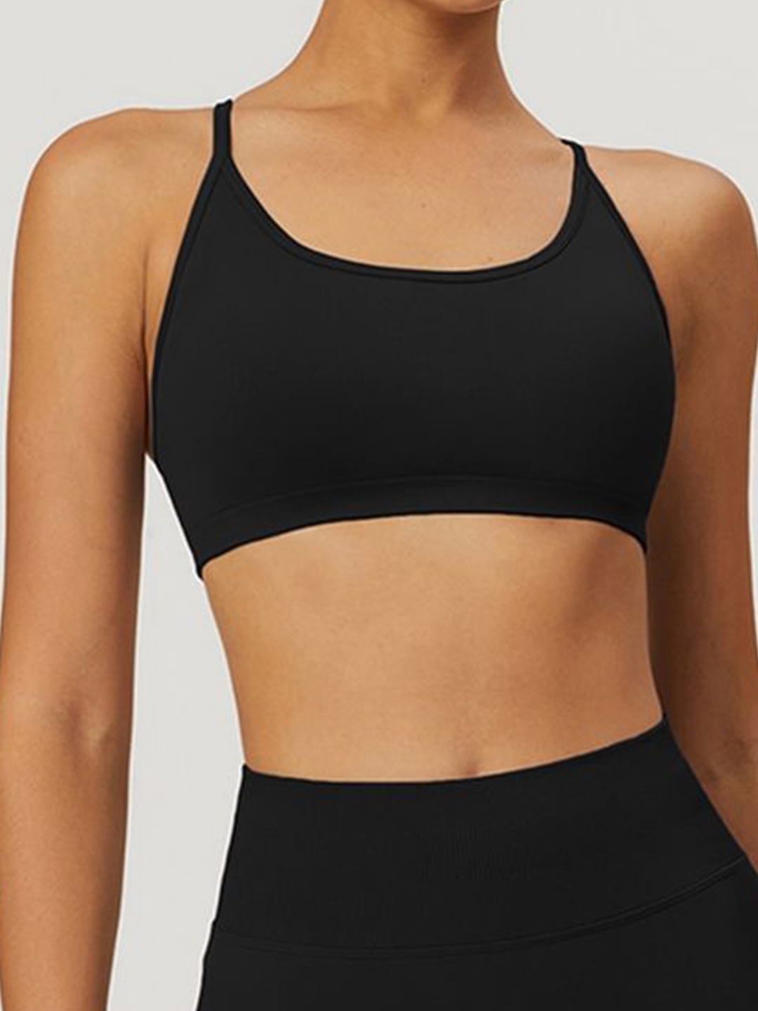 

LULU & SKY Bralette Top, Black