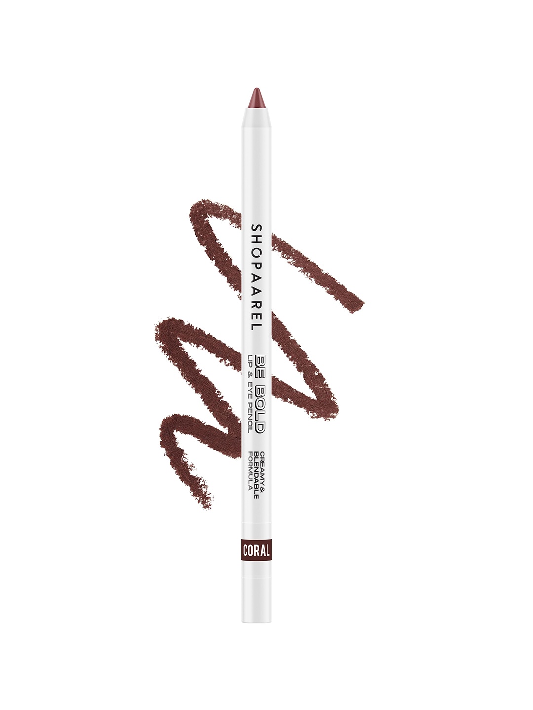 

Shopaarel Be Bold 2 In 1 Cream Lip & Eye Pencil - 0.4 g - Coral, Brown