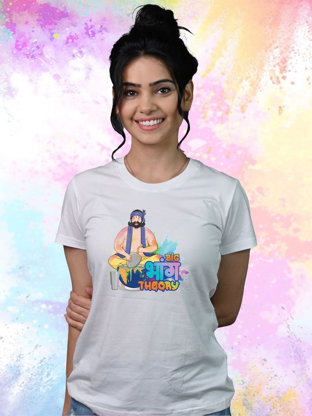 

Tedhi Medhi Family Women Printed T-shirt, White