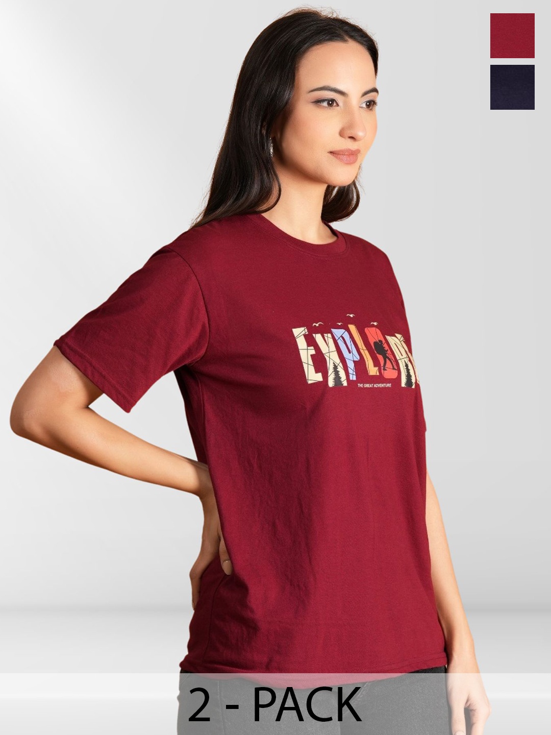

Belfry Women Typography 2 Printed T-shirt, Multi