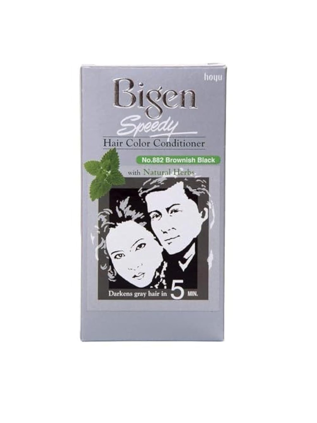 

Bigen Hair Color Conditioner- 80g- Brownish Black, Brown