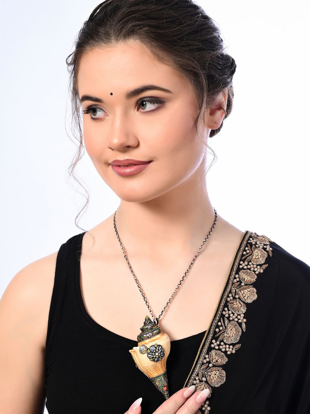 

KINGSIN Contemporary Pendants with Chains, Silver