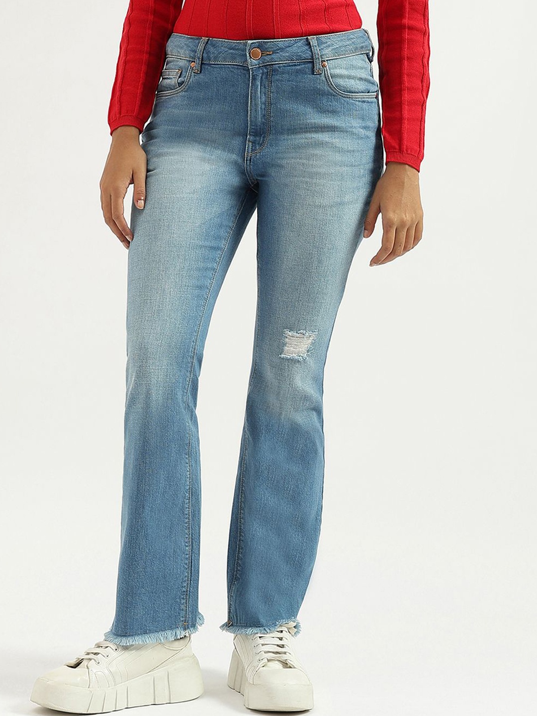 

United Colors of Benetton Women Trousers, Blue
