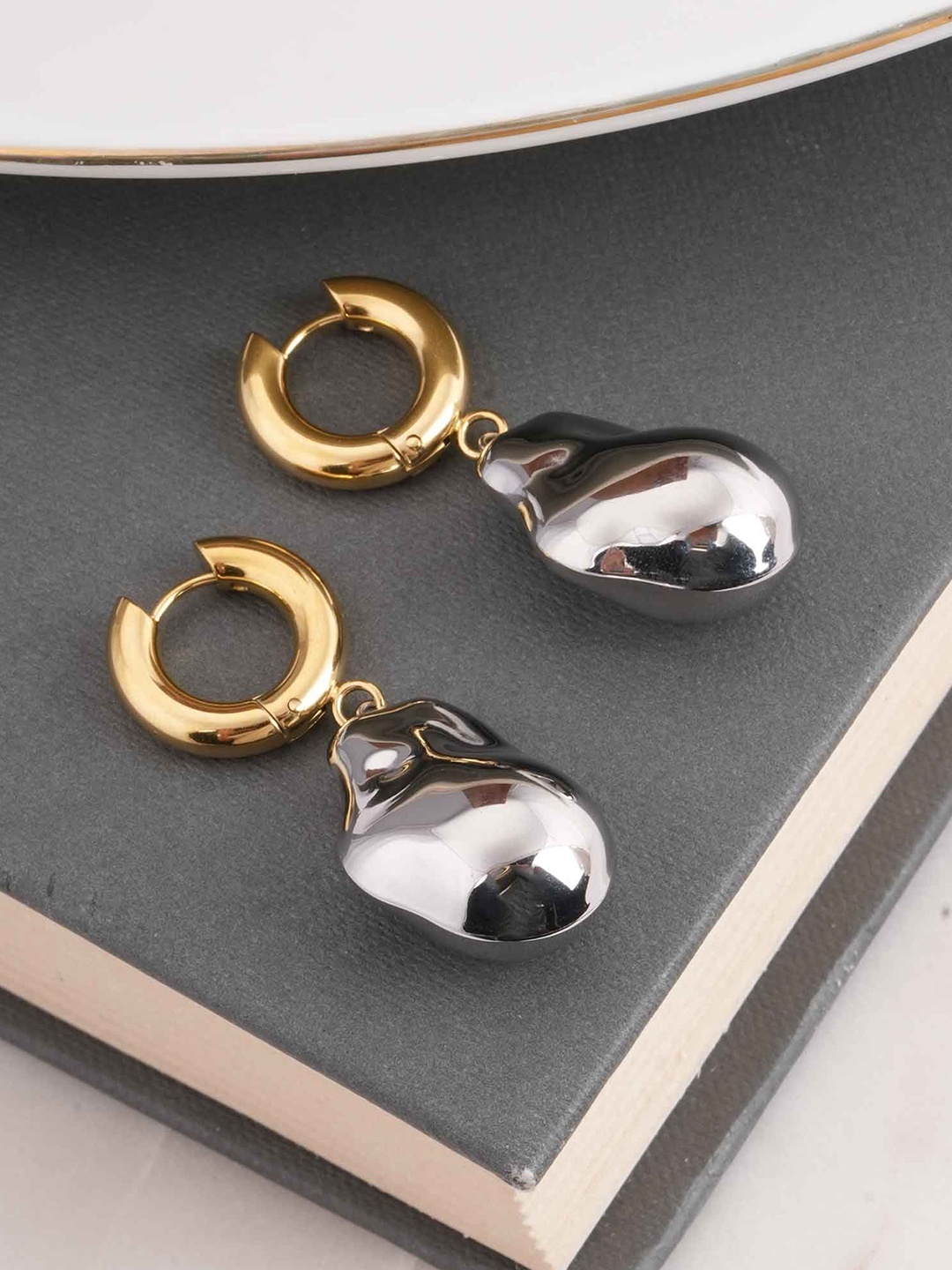 

PALMONAS Contemporary Drop Earrings, Multi