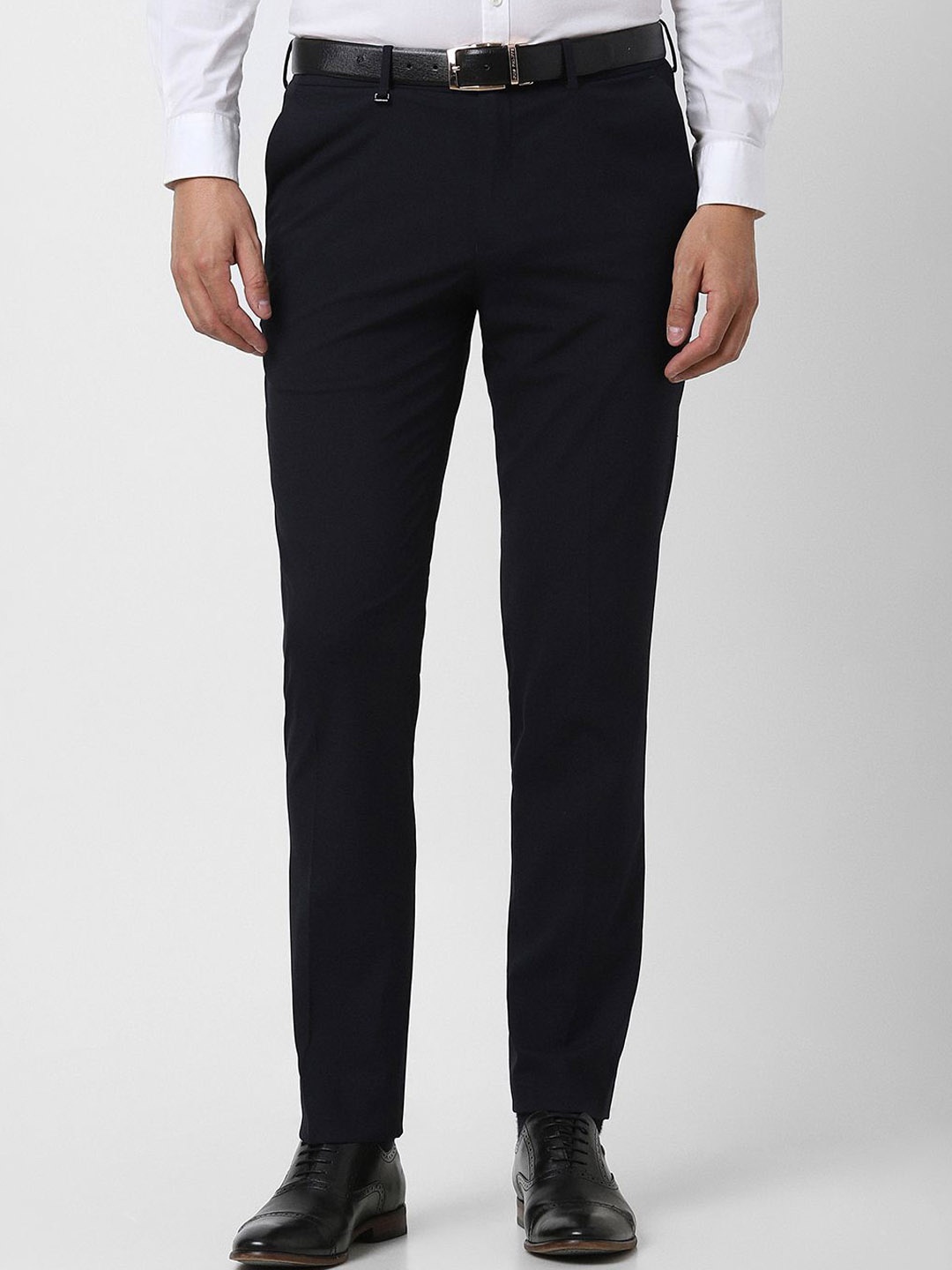 

Van Heusen Men Slim Fit Trousers, Navy blue