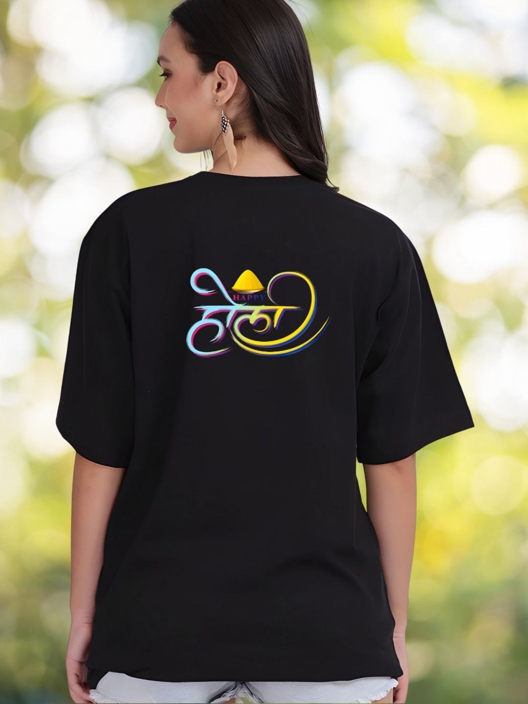 

Moda Rapido Women T-shirt, Black