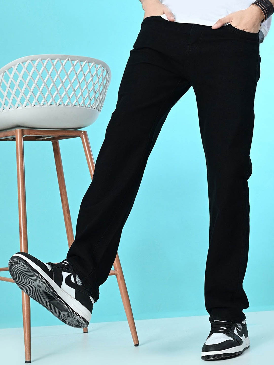 

Moda Rapido Men Classic Jeans, Black