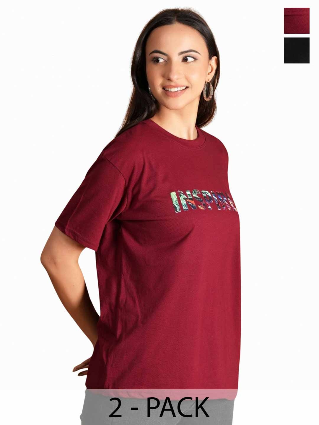 

Belfry Women Typography 2 Printed T-shirt, Multi